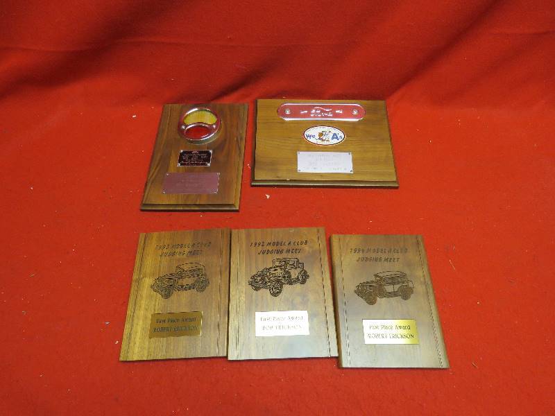 Model A Club Plaques