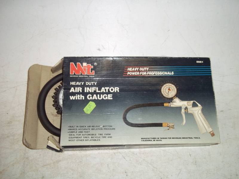 lot 112 image: Air Inflator with Gauge