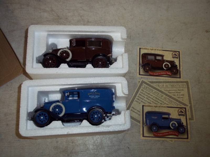 lot 134 image: Pair Of Collectable Cars