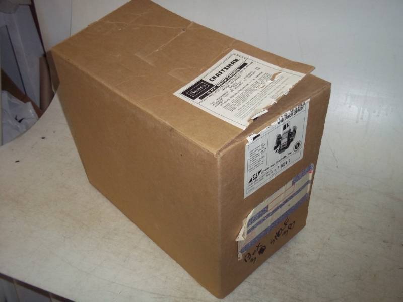 lot 137 image: Craftsman 12 HP Bench Grinder