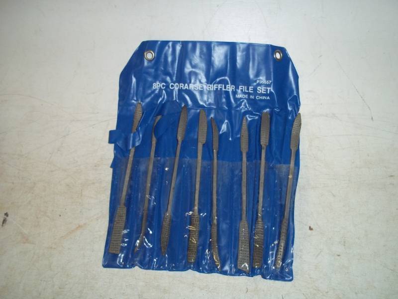 lot 143 image: 8 Piece Coarse Rifle file set