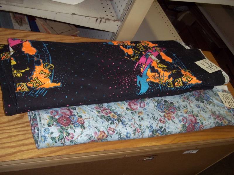 lot 163 image: Fabric