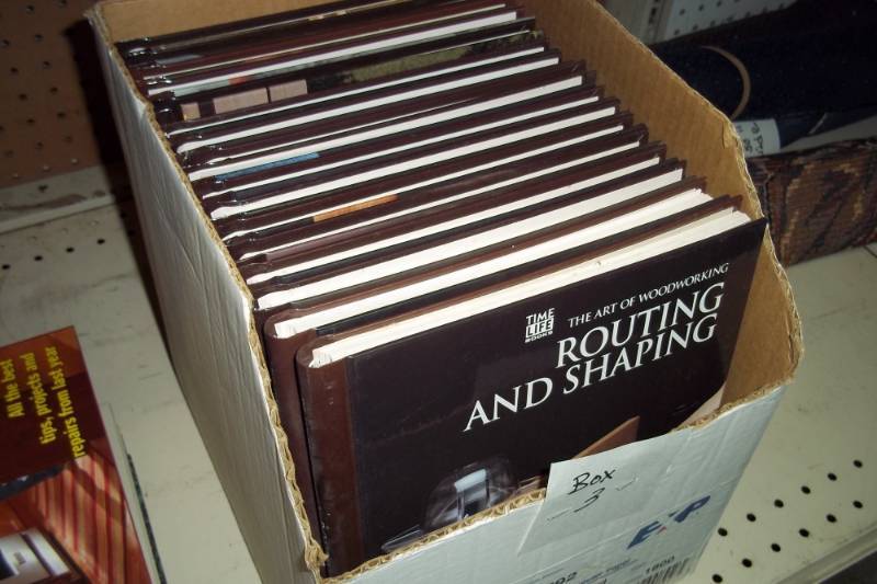 lot 167 image: 17 Time Life Wood Working Books