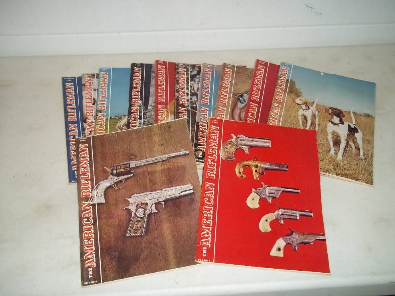 lot 18 image: 1962 complete Rifleman magazine (12 issues) very good condition