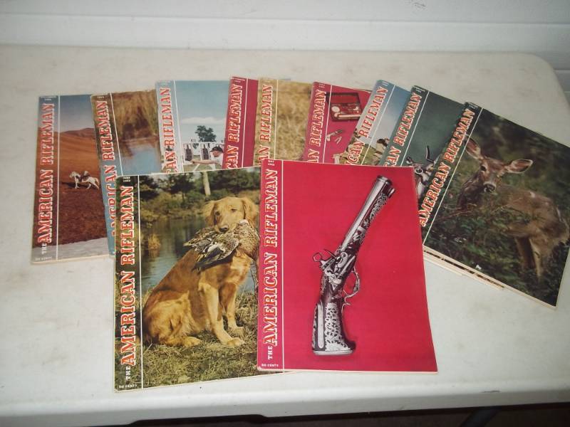 lot 19 image: 1963 complete Rifleman magazine (12 issues) very good condition