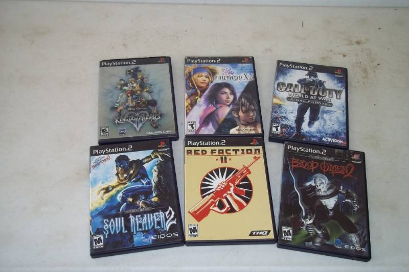 lot 54 image: PlayStation 2 games