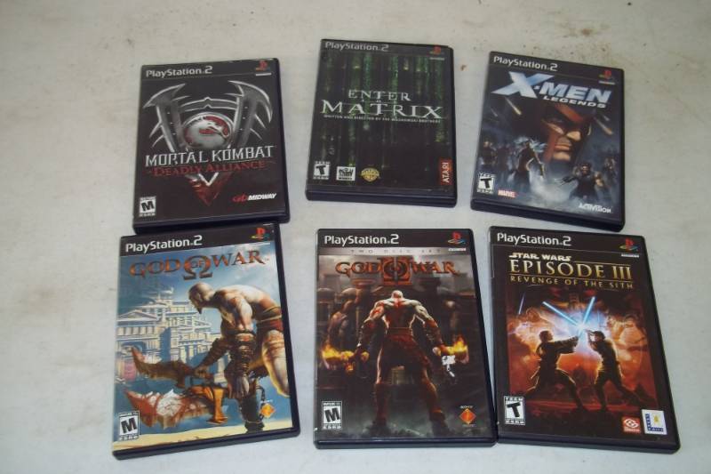 lot 55 image: PlayStation 2 games