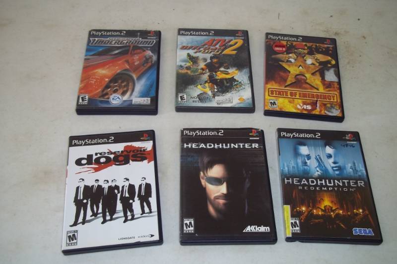 lot 60 image: PlayStation 2 games