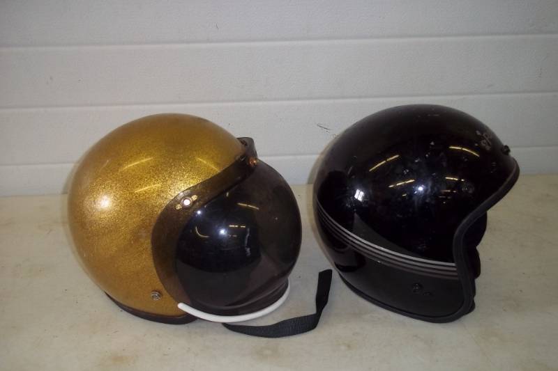 lot 73 image: 2 helmets