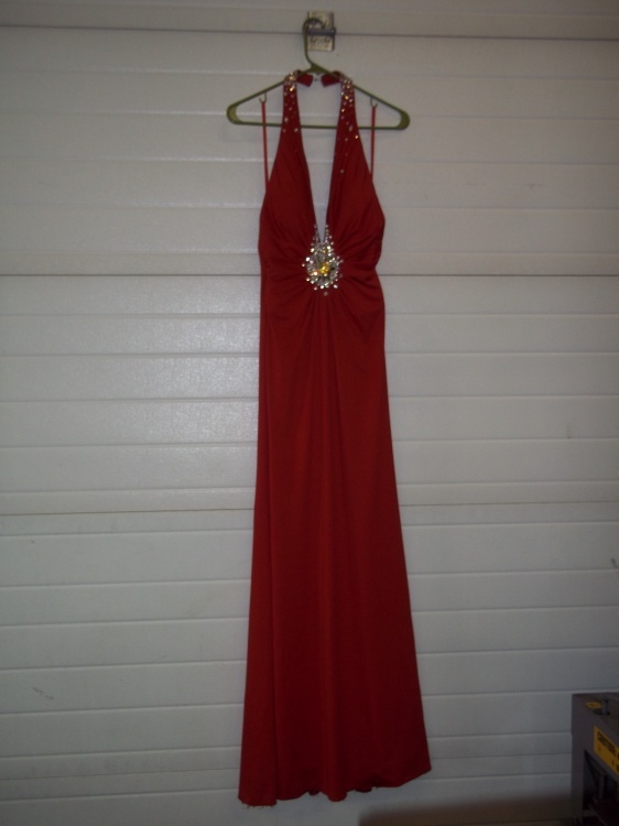 lot 91 image: Size 4 Red dress high end quality perfect for prom