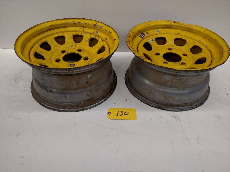 lot 130 image: (2) Bart Rims 15 x 8, 5 x 5, 5 BS,...