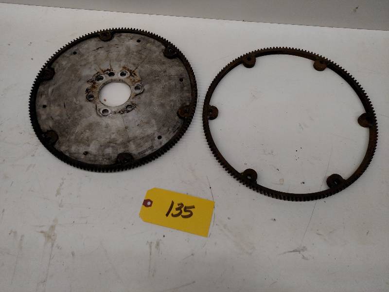 lot 135 image: SBC Aluminum Flywheel, 10 12 Clut...