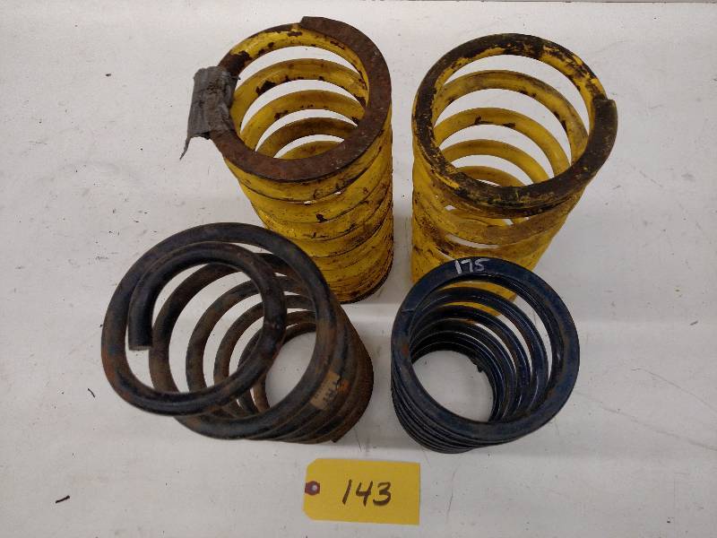 lot 143 image: (4) Asstd Coil Springs...