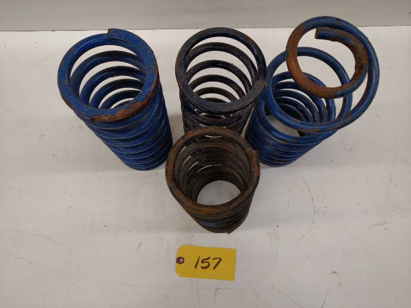 lot 157 image: (4) Asstd Coil Springs...