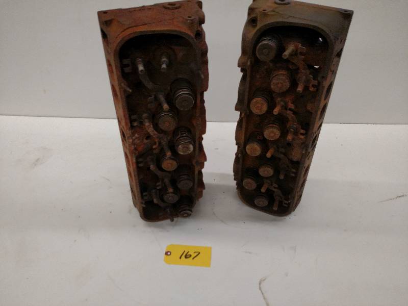 lot 167 image: (2) 454 Open Chamber Heads, Oval Po...