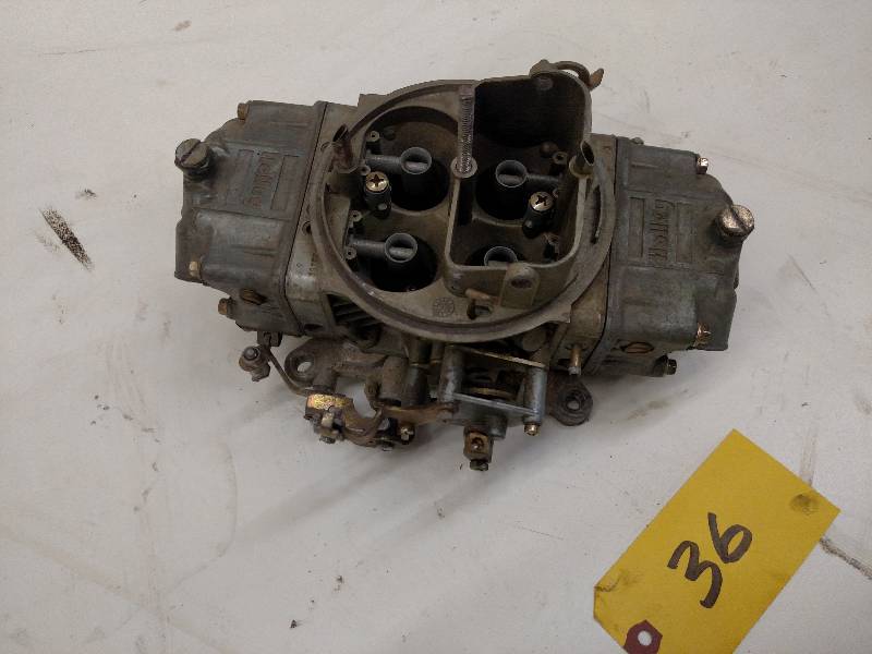 lot 36 image: Holley 4 bbl. Carb, 650 CFM...