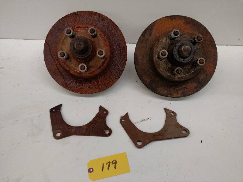 lot 179 image: (2) Howe Spindles & Hubs with 12 x...