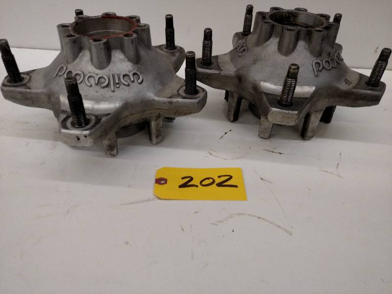 lot 202 image: (2) Wilwood Aluminum Hubs, W-5...