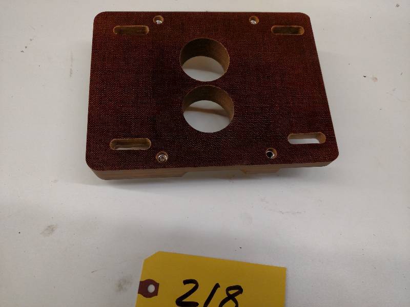 lot 218 image: Canton Phenolic 1 Spacer, Q-Jet to...