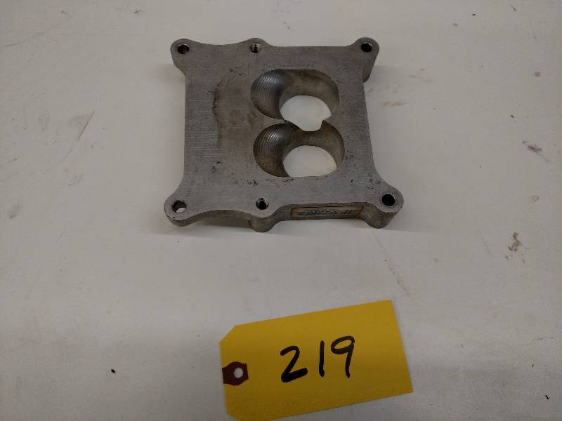 lot 219 image: Wehr Aluminum 1 14 Spacer, Holley...