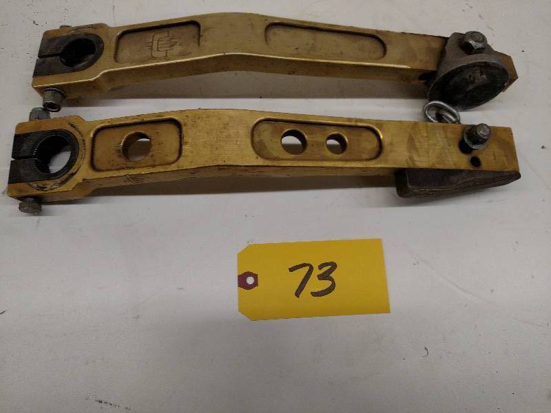 lot 73 image: (2) Aluminum Tubular Sway Bar Arms...