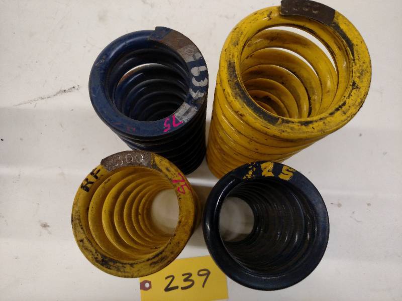 lot 239 image: (4) Coil Springs...