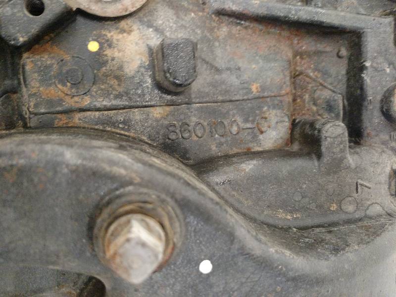 lot 12 image: Brzezinski Mercruiser SBC Cast Iron...