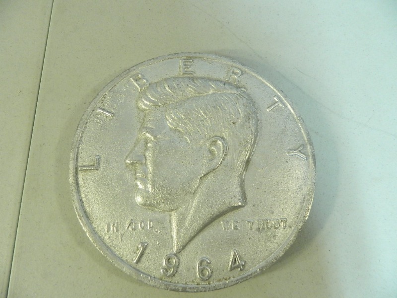 Large Half Dollar Replica