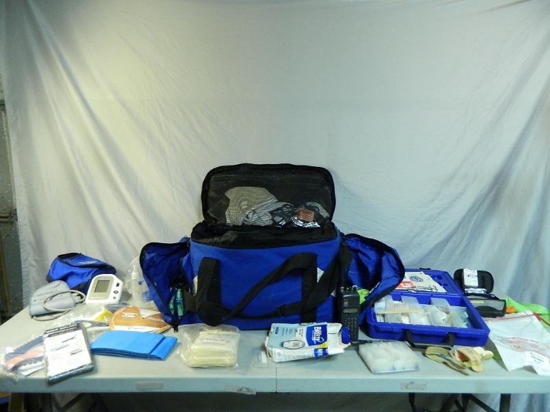Professional First Aid Bag with Contents