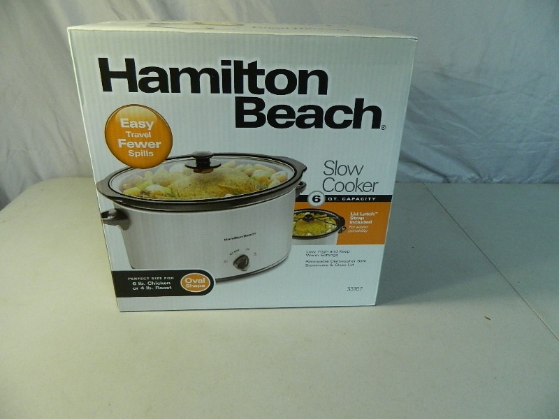 New Hamilton Beach Slow Cooker