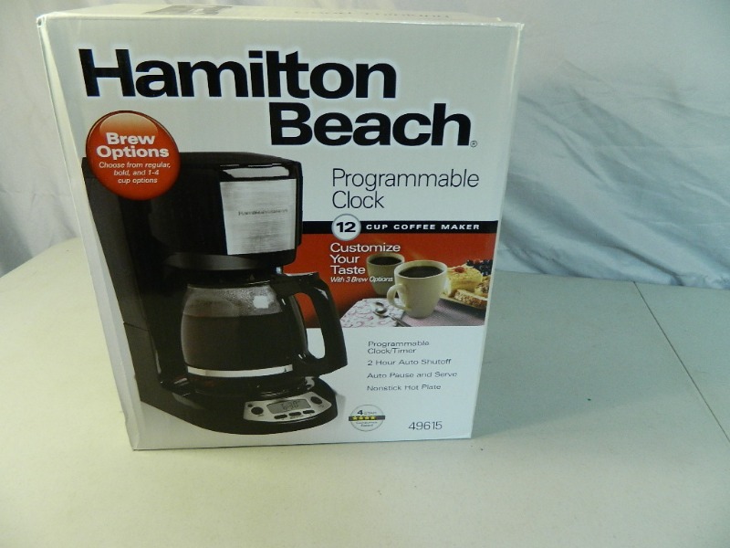 New Hamilton Beach Coffee Maker