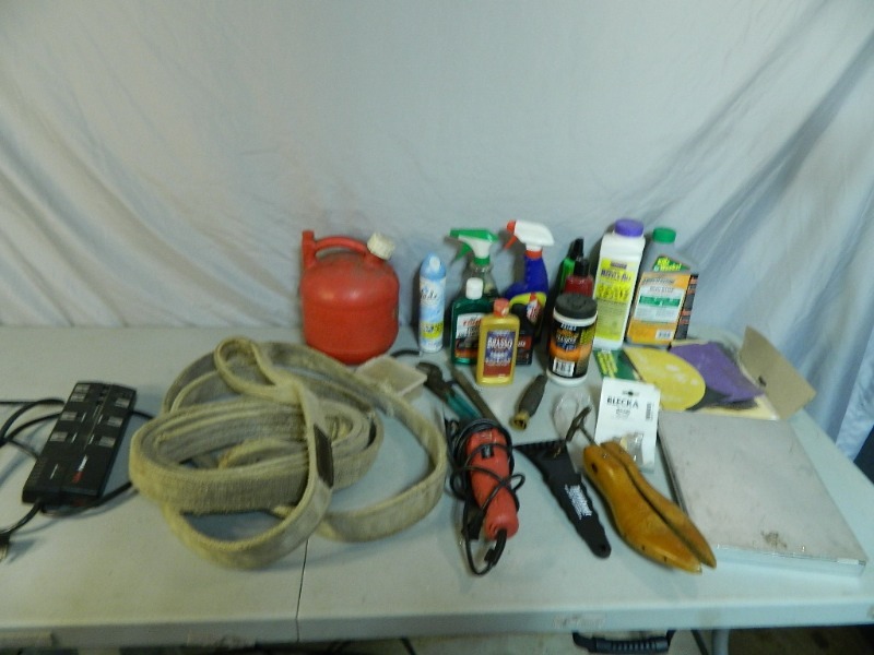 Lifting Strap, Multi Tool, Chemicals, Etc