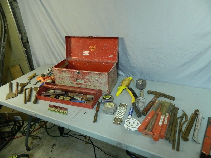 Masonry Bits, Chisels, Tools, Etc