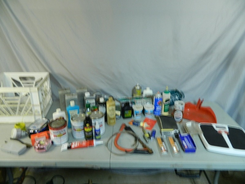 Chemicals, Tools, Paint, Etc