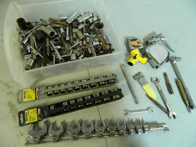 Sockets, Wrenches, Crows Feet, and More