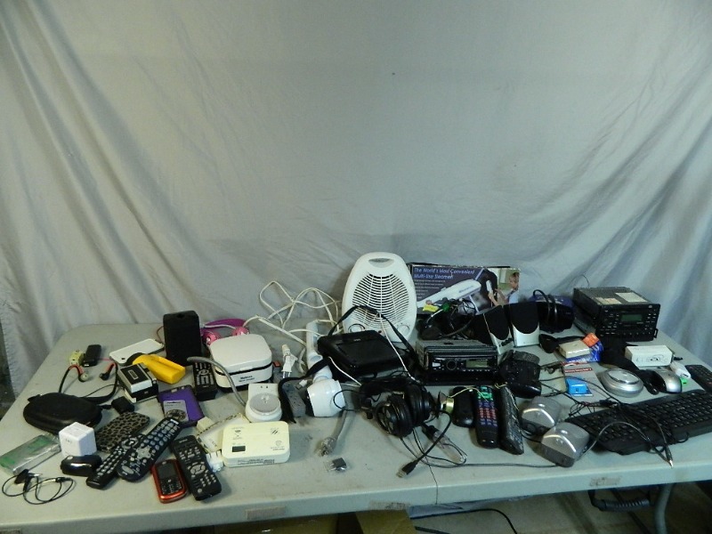 Car Stereos, Fan, Assorted Electronics