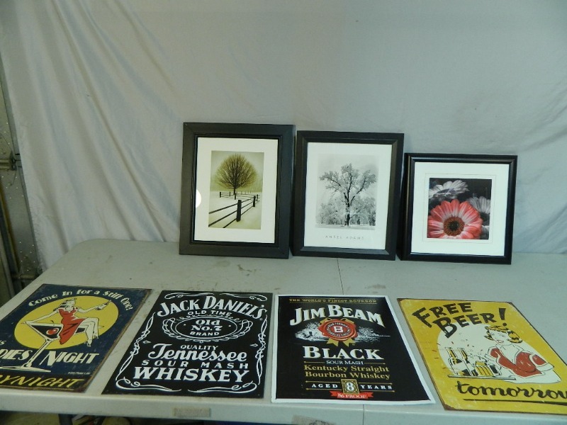 Ansel Adams Print, Metal Beer  Alcohol Signs, and More