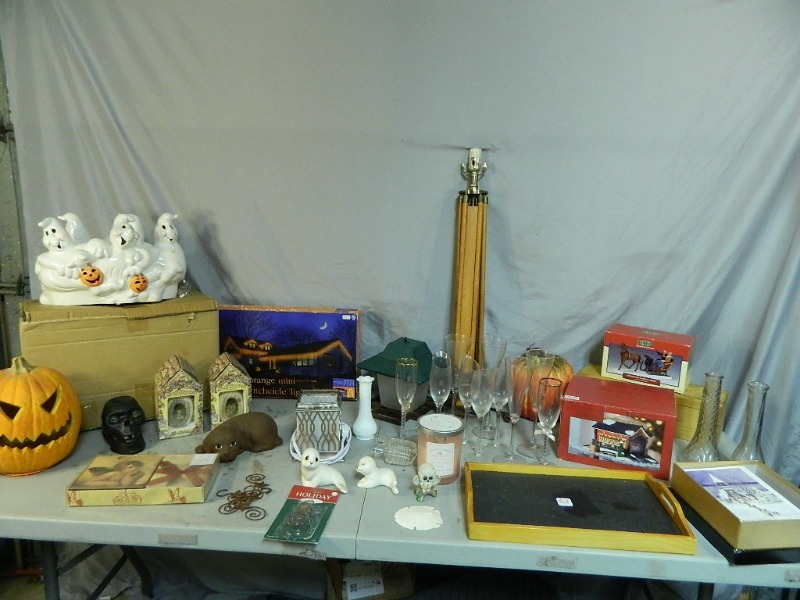 Holiday Decor, Tri Pod Lamp, Home Decor, and More