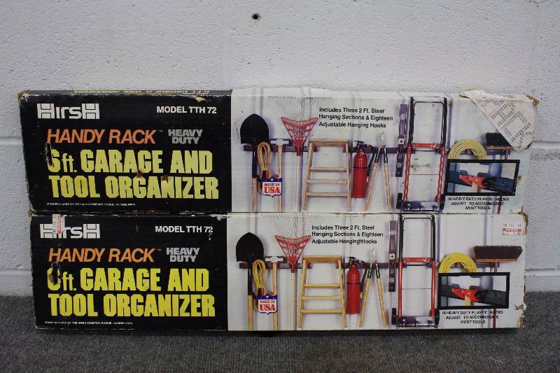 lot 58 image: 6ft Garage & Tool Organizer - New