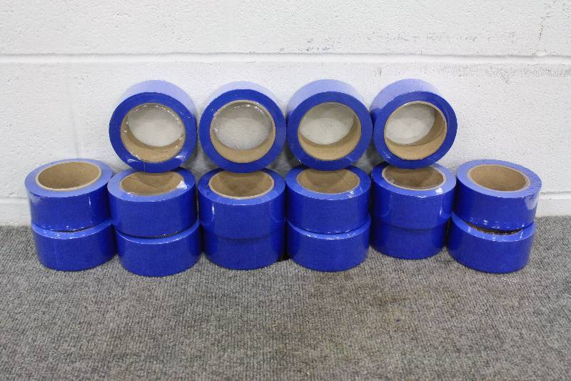 lot 63 image: 16 Rolls of 2 Blue Masking Tape