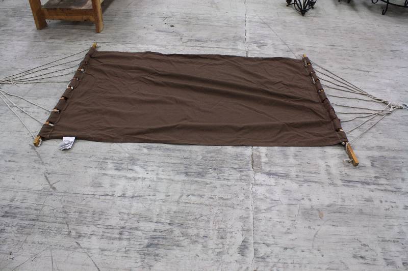lot 76 image: Brown Outdoor Hammock