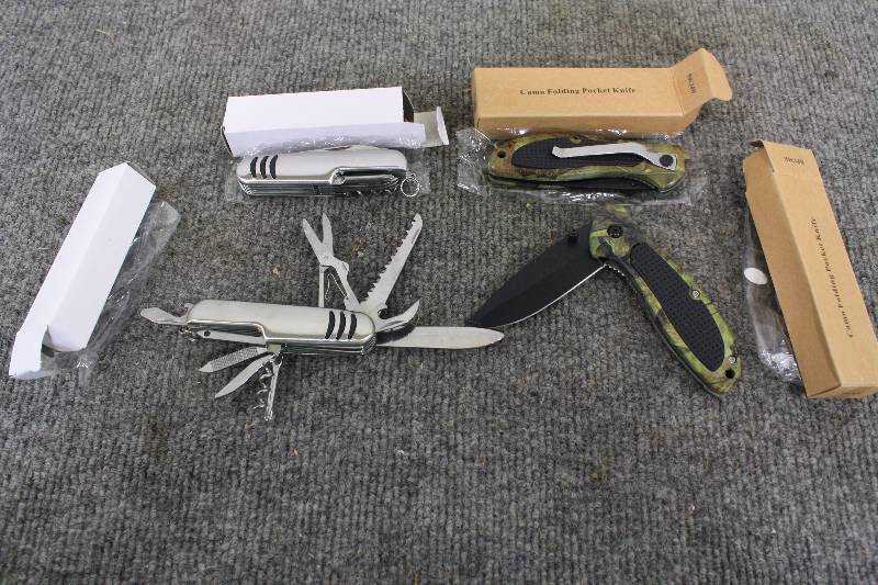 lot 80 image: 4 Brand New Knives