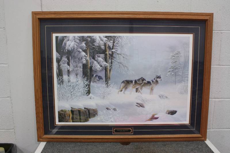 lot 28A image: Framed Print by Leo Stans Morning Solitude