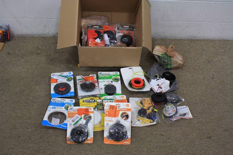 lot 109 image: Lot of Trimmer Heads and Brush Cutters