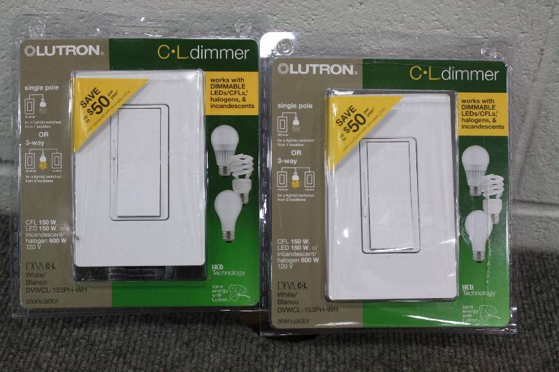 lot 126 image: Lutron Dimmer Switches