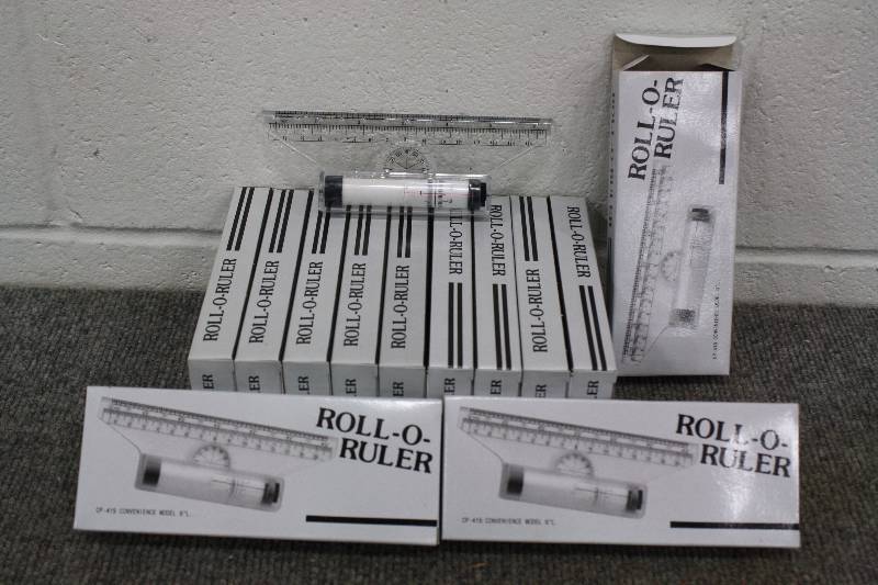lot 127 image: Roll-o-Rulers 12pack