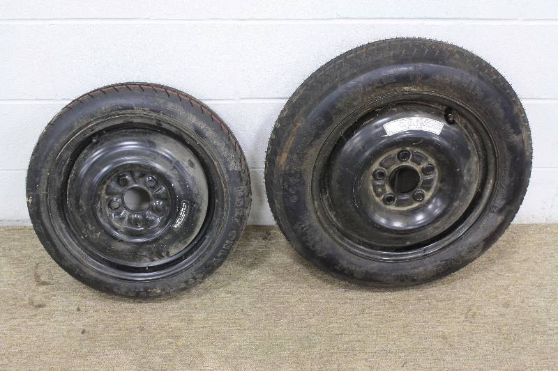 lot 278 image: 2 Spare Goodyear Tires with Rims