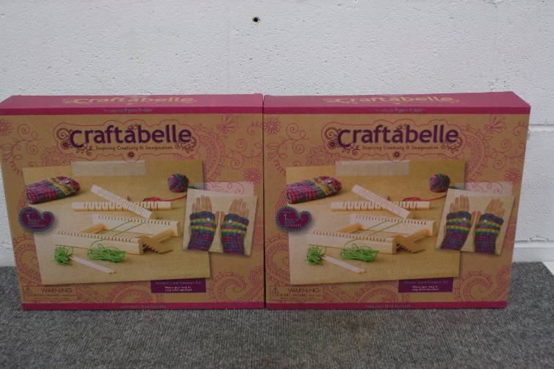 lot 143 image: Wooden Loom Creation Kit - 2 Qty New