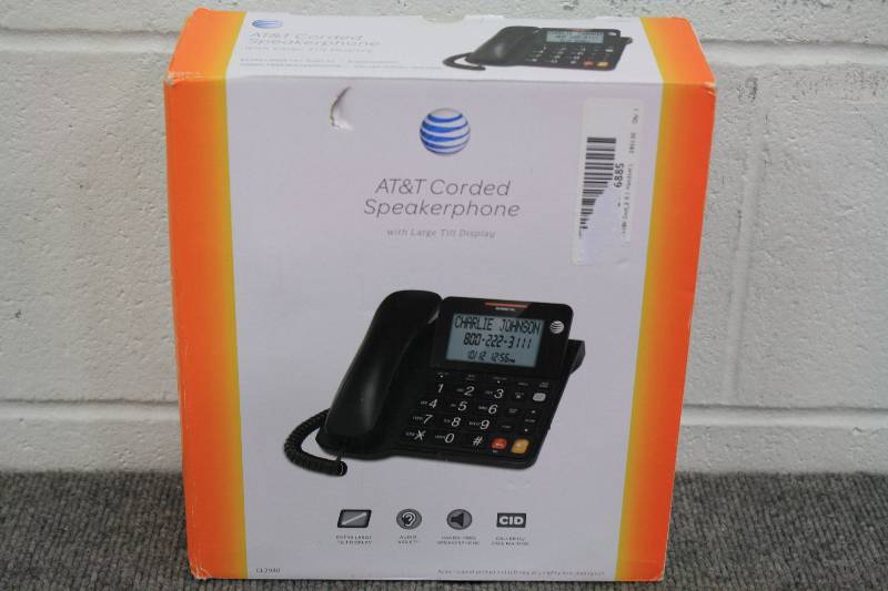 lot 148 image: AT&T Corded phone with Speaker Phone
