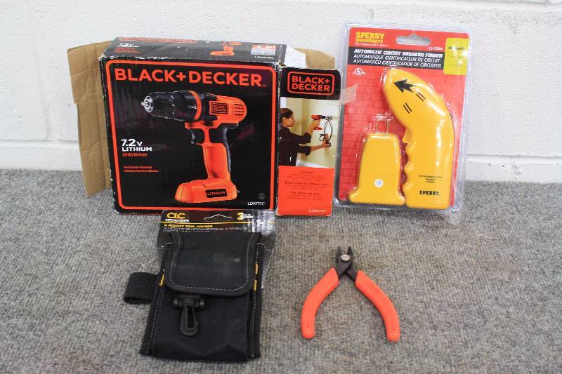 lot 165 image: Drill & Tools